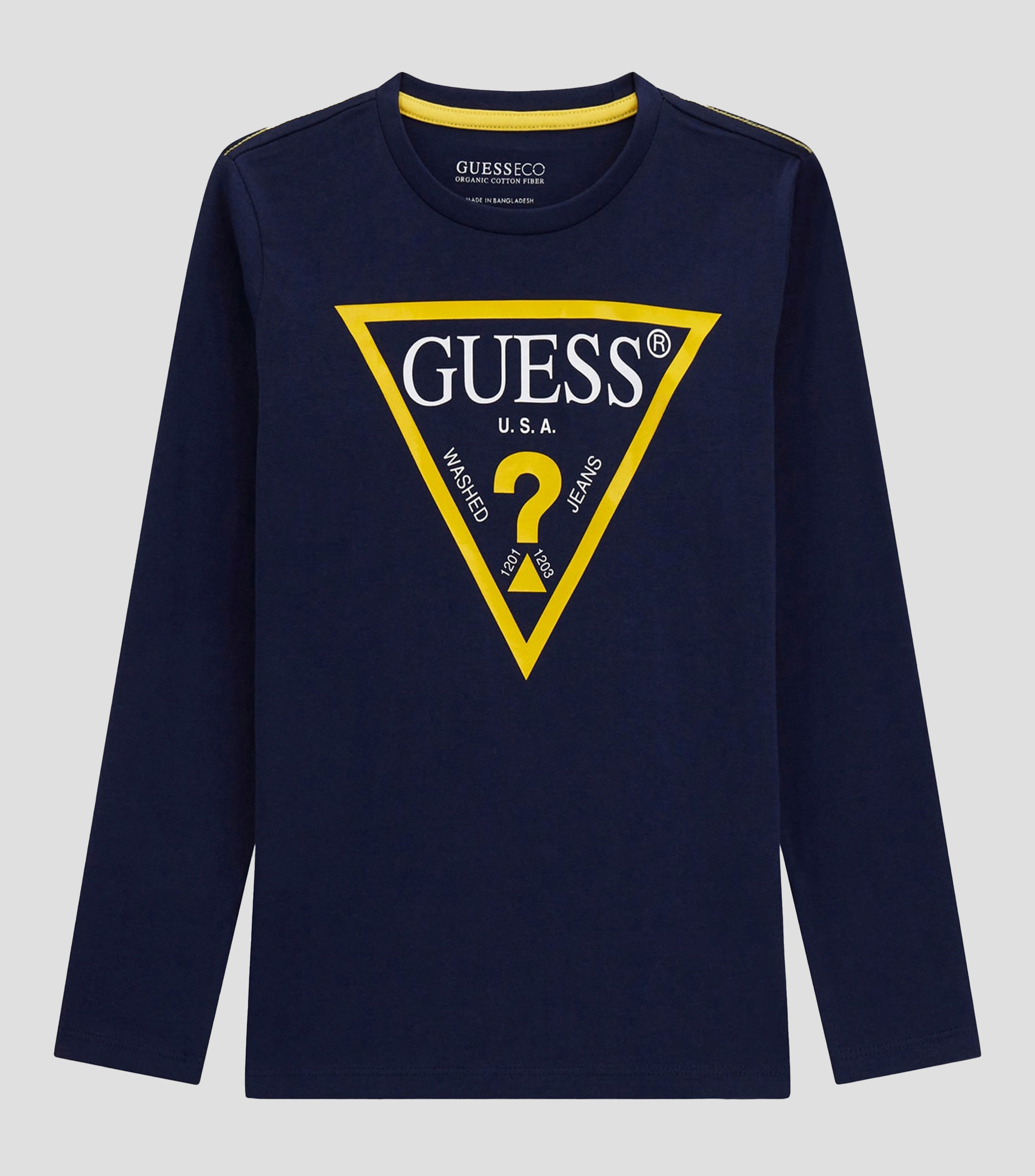 Playera estampada de manga larga Niño